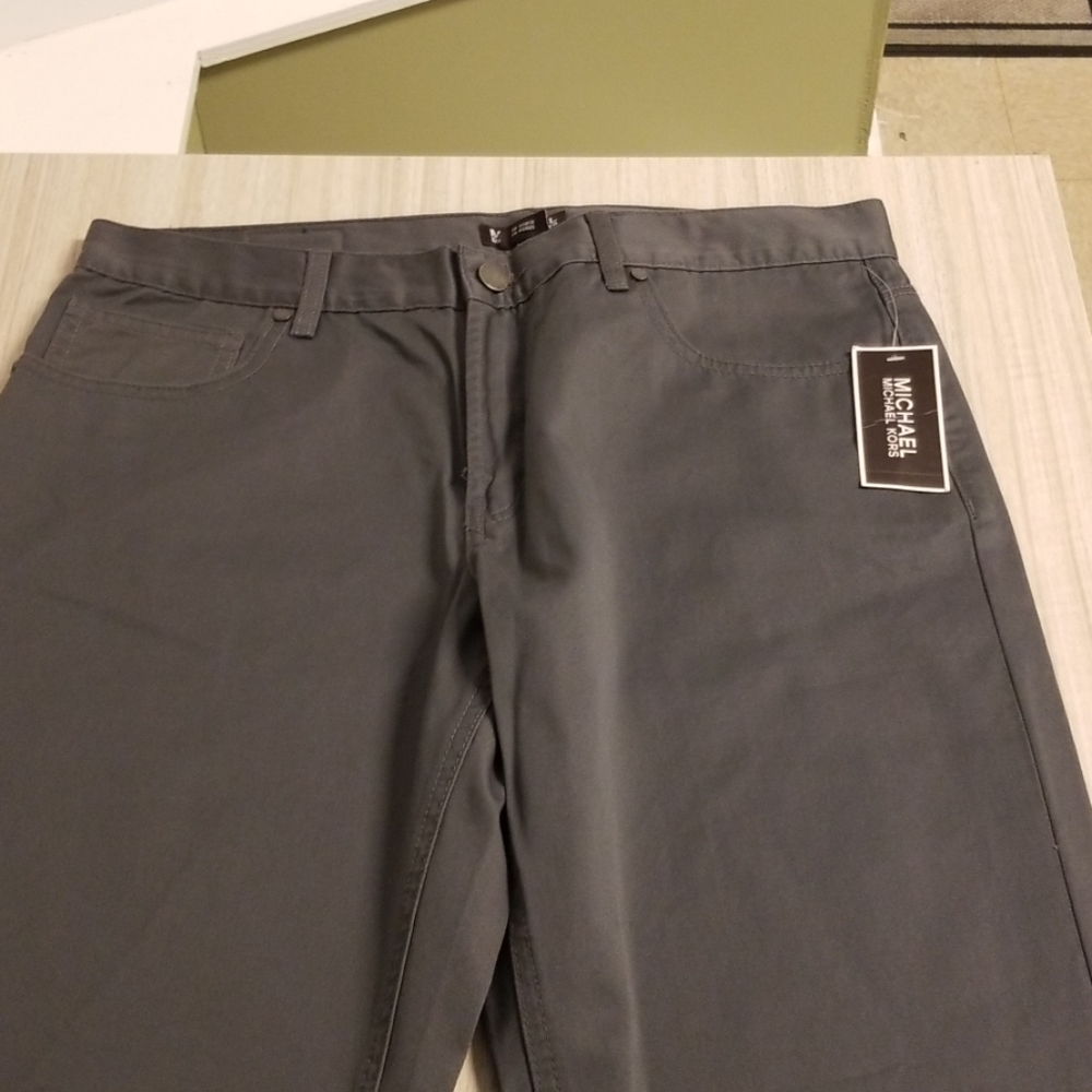 Michael Kors coal grey dess pants